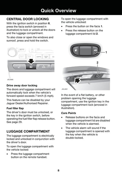 2007-2008 Jaguar S-Type Gebruikershandleiding | Engels