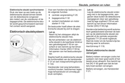 2014-2019 Opel Vivaro Gebruikershandleiding | Nederlands