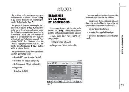 Alfa Romeo Brera Connect Nav-Connect Nav+ Guide d'utilisation 2006 - 2011