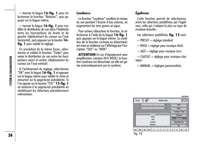 Alfa Romeo Brera Connect Nav-Connect Nav+ Guide d'utilisation 2006 - 2011