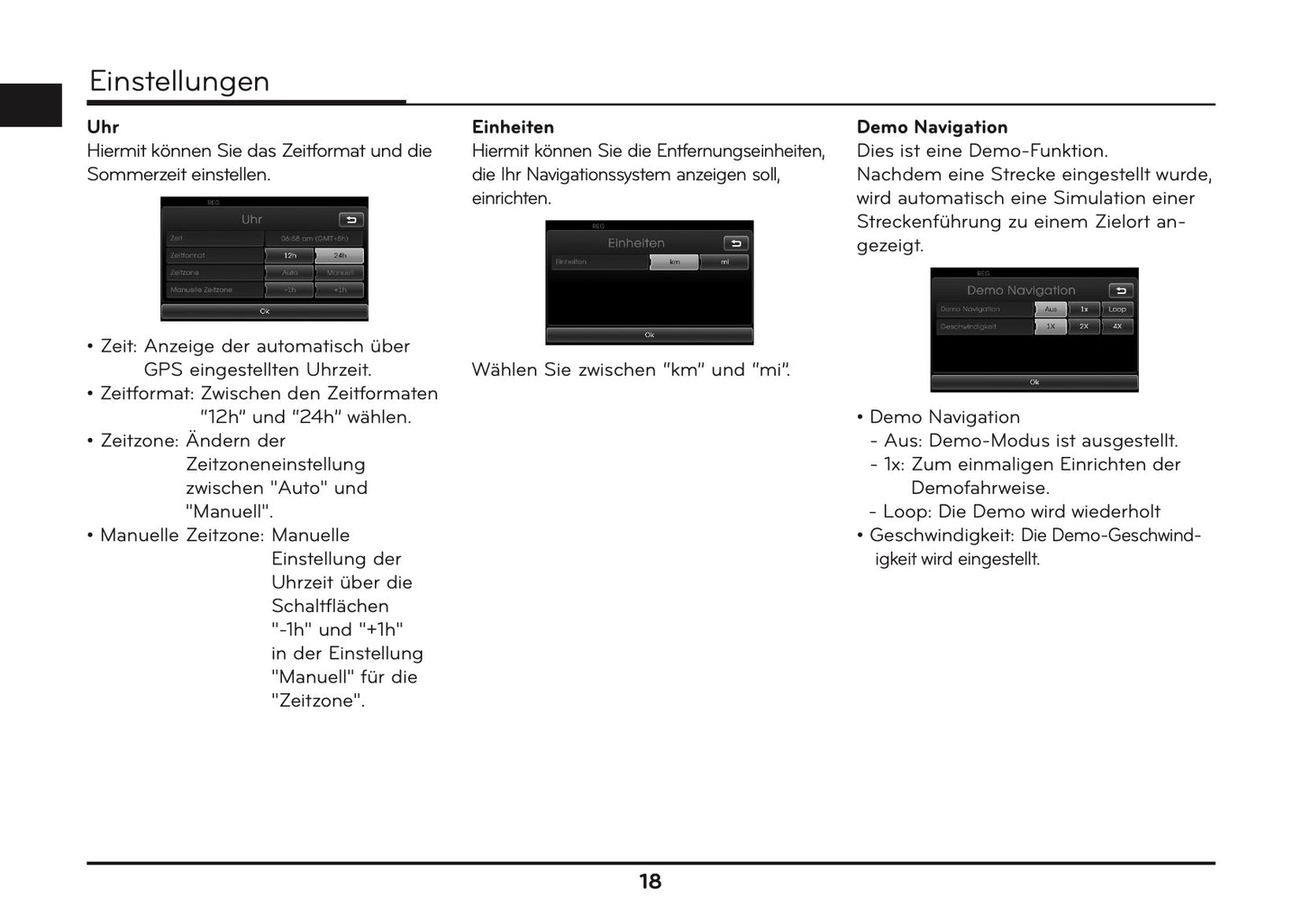 Kia Ceed Navigationssystem Bedienungsanleitung 2012 - 2015