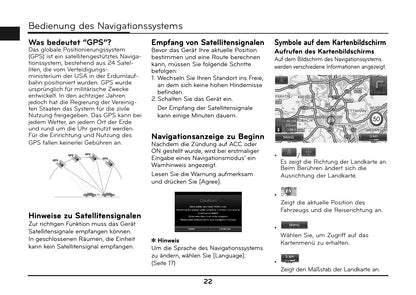 Kia Ceed Navigationssystem Bedienungsanleitung 2012 - 2015