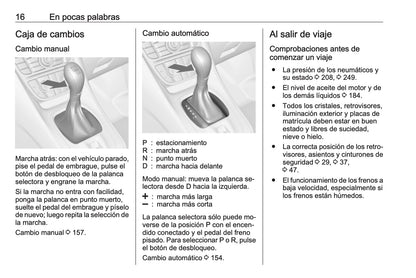 2016-2017 Opel Meriva Bedienungsanleitung | Spanisch