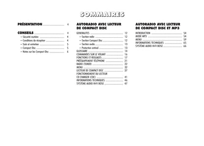 Alfa Romeo Brera Autoradio Guide d'utilisation 2006 - 2011