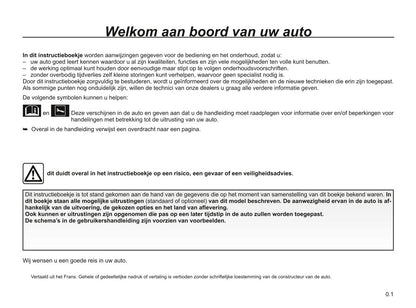 2021-2023 Renault Clio Owner's Manual | Dutch