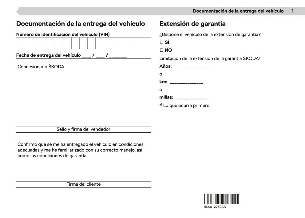 2020-2023 Skoda Enyaq iV Manuel du propriétaire | Espagnol