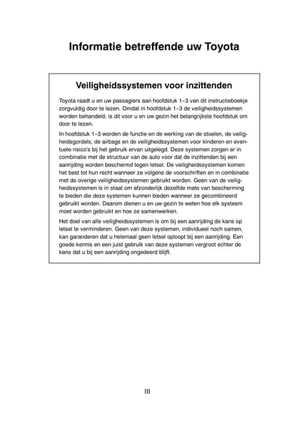 2009-2010 Toyota RAV4 Owner's Manual | Dutch