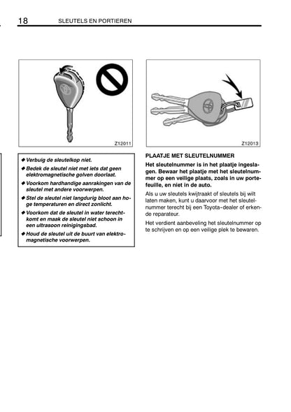 2009-2010 Toyota RAV4 Owner's Manual | Dutch