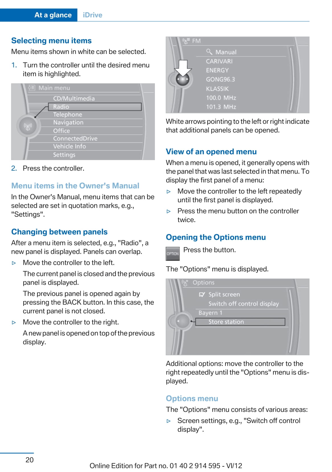 2013 BMW X1 Owner's Manual | English