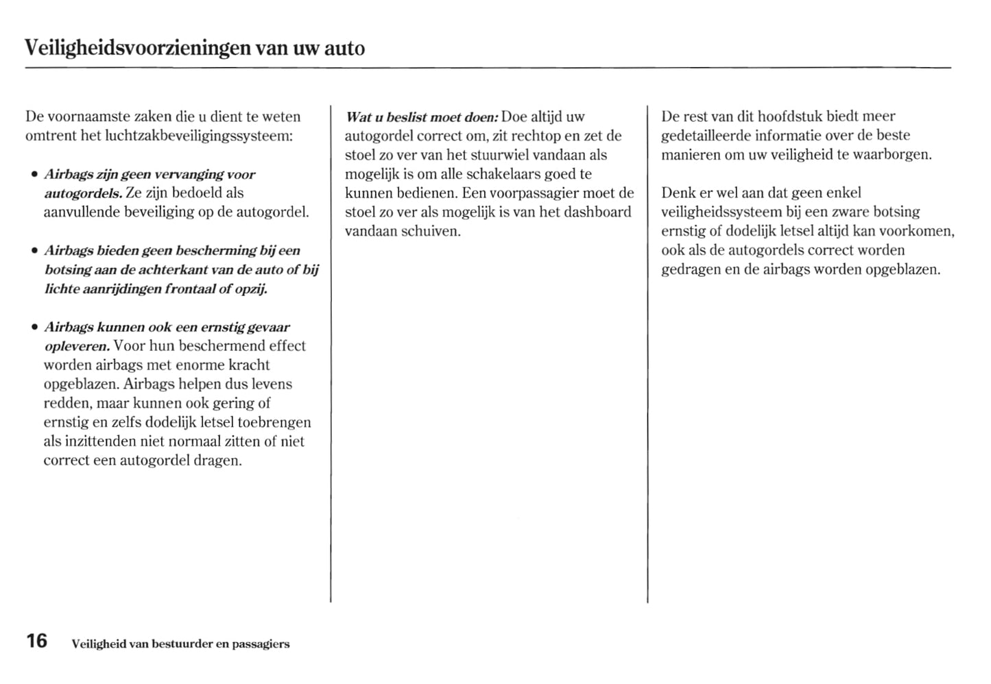 2010-2012 Honda CR-V Gebruikershandleiding | Nederlands