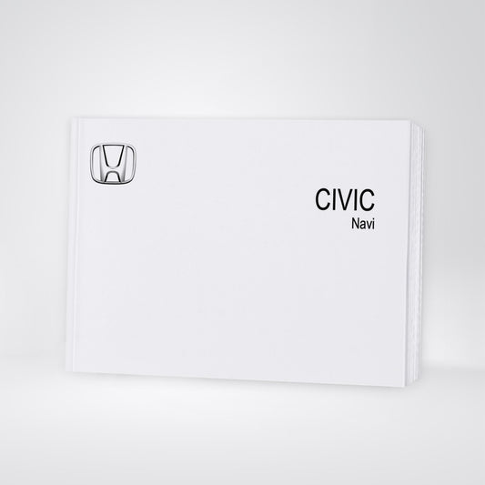 Honda Civic Navigatie Handleiding 2017 - 2022