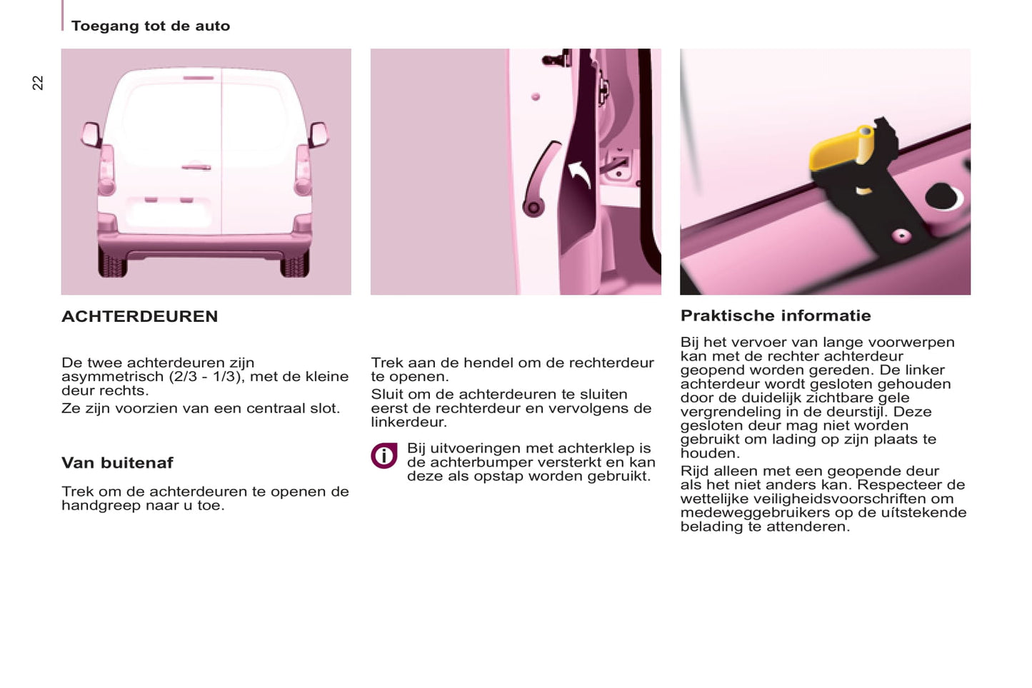 2013 Peugeot Partner Gebruikershandleiding | Nederlands