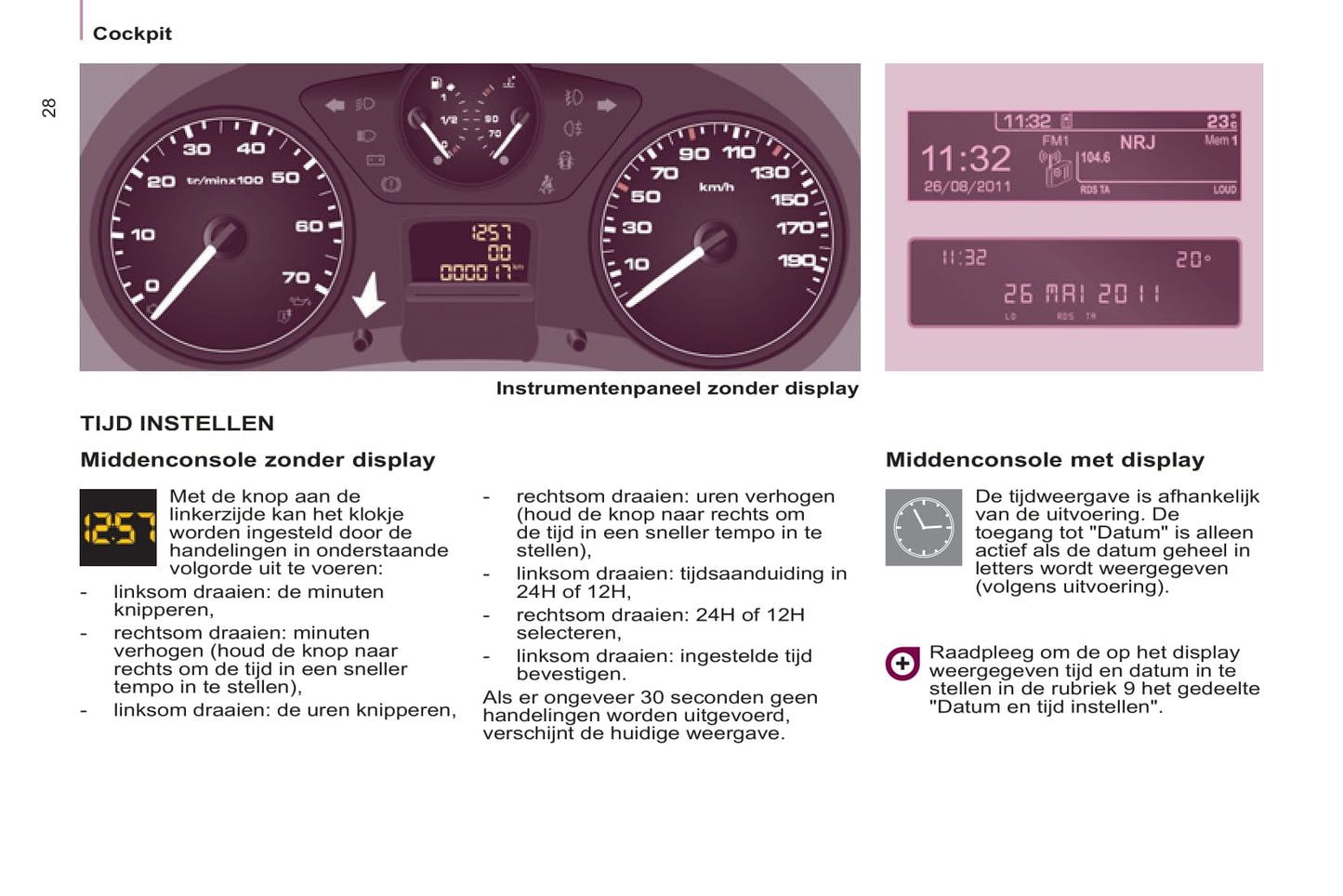 2013 Peugeot Partner Gebruikershandleiding | Nederlands