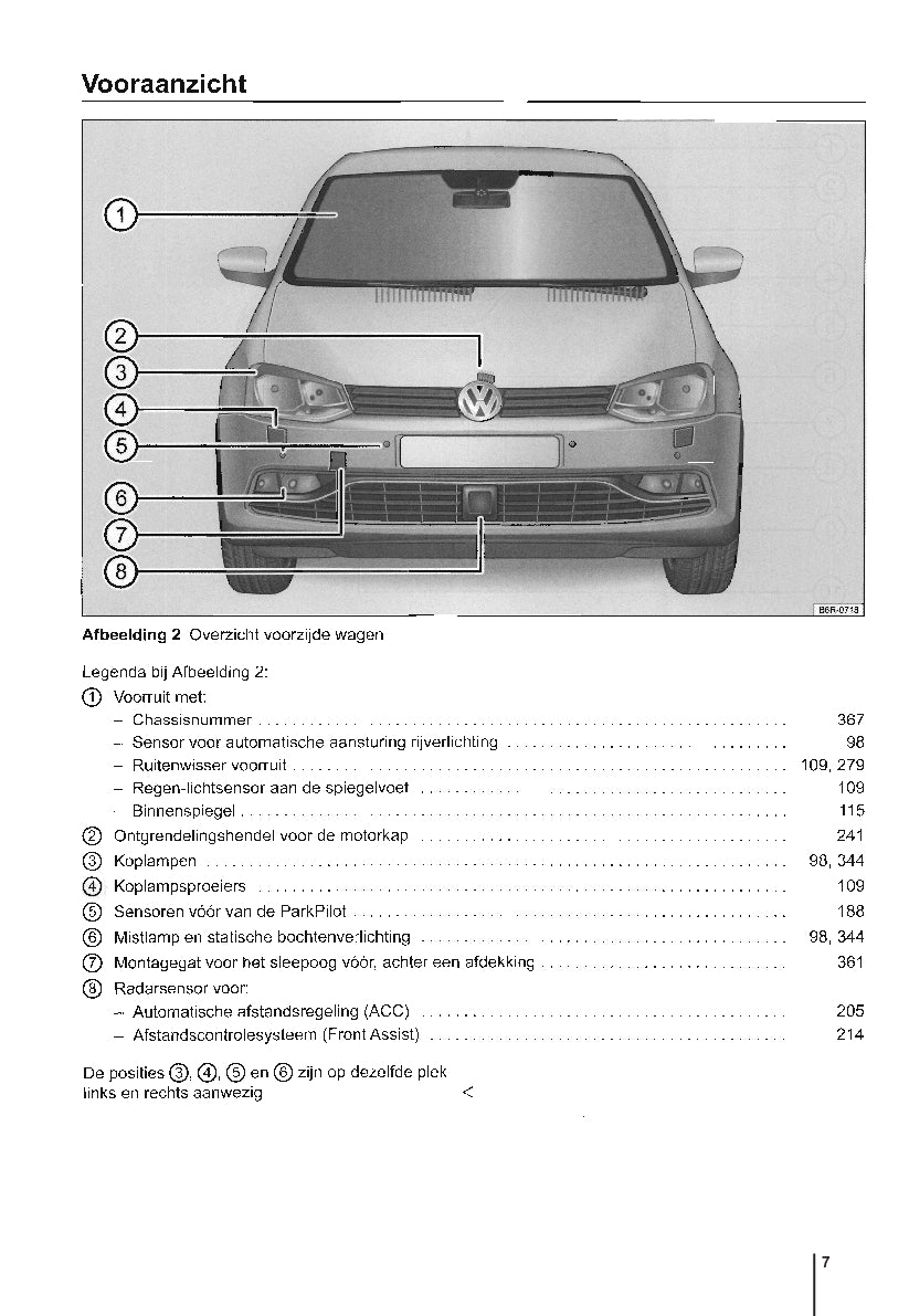 2014-2017 Volkswagen Polo Owner's Manual | Dutch