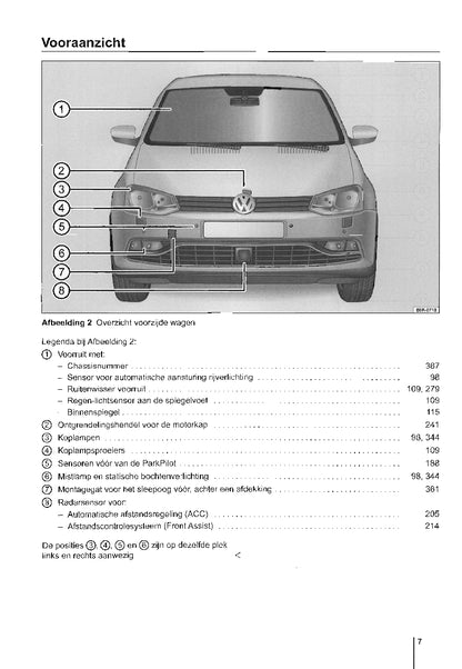 2014-2017 Volkswagen Polo Owner's Manual | Dutch