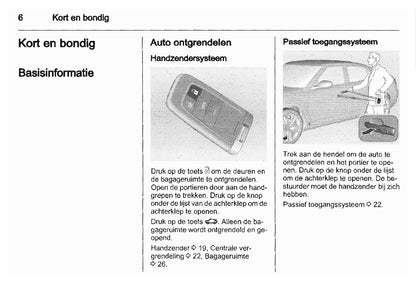 2010-2012 Saab 9-5 Owner's Manual | Dutch