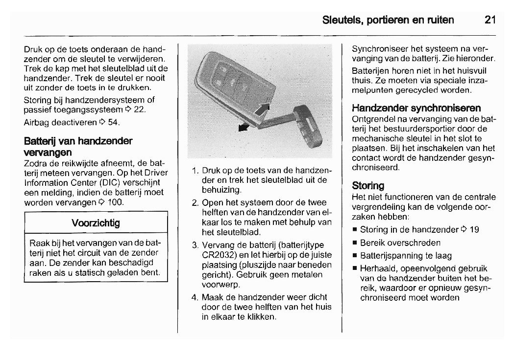 2010-2012 Saab 9-5 Owner's Manual | Dutch