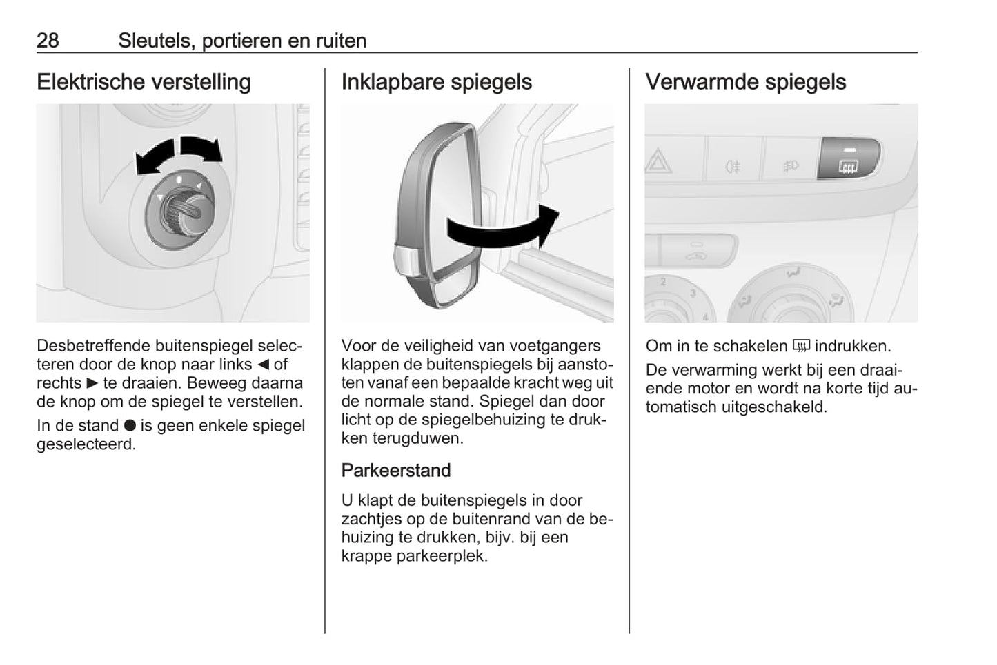 2015-2016 Opel Combo Owner's Manual | Dutch