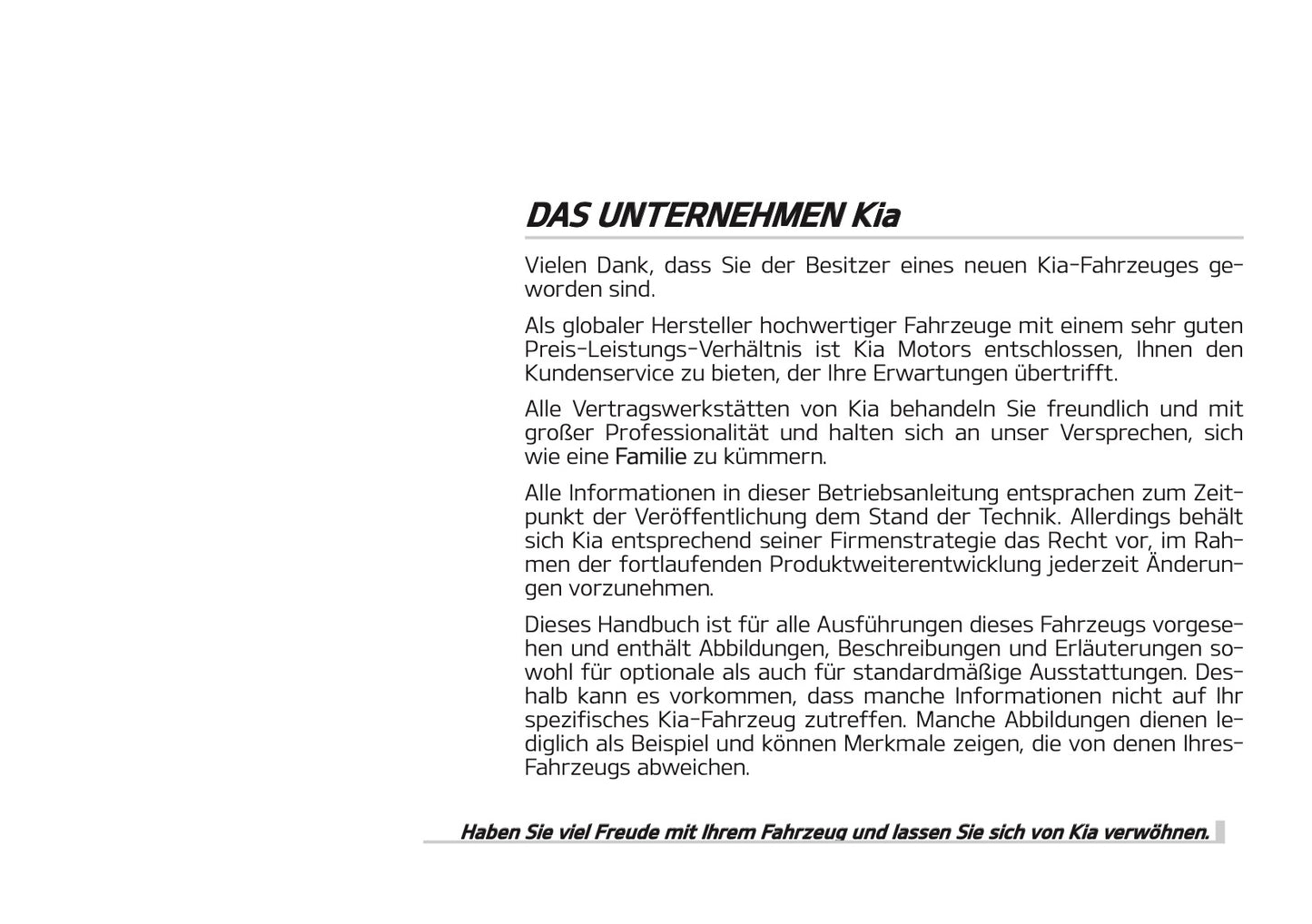 2018-2019 Kia Rio Owner's Manual | German