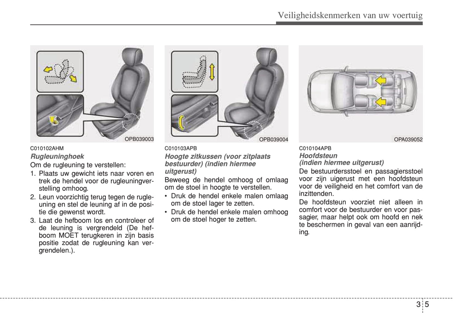 2012-2013 Hyundai i20 Gebruikershandleiding | Nederlands