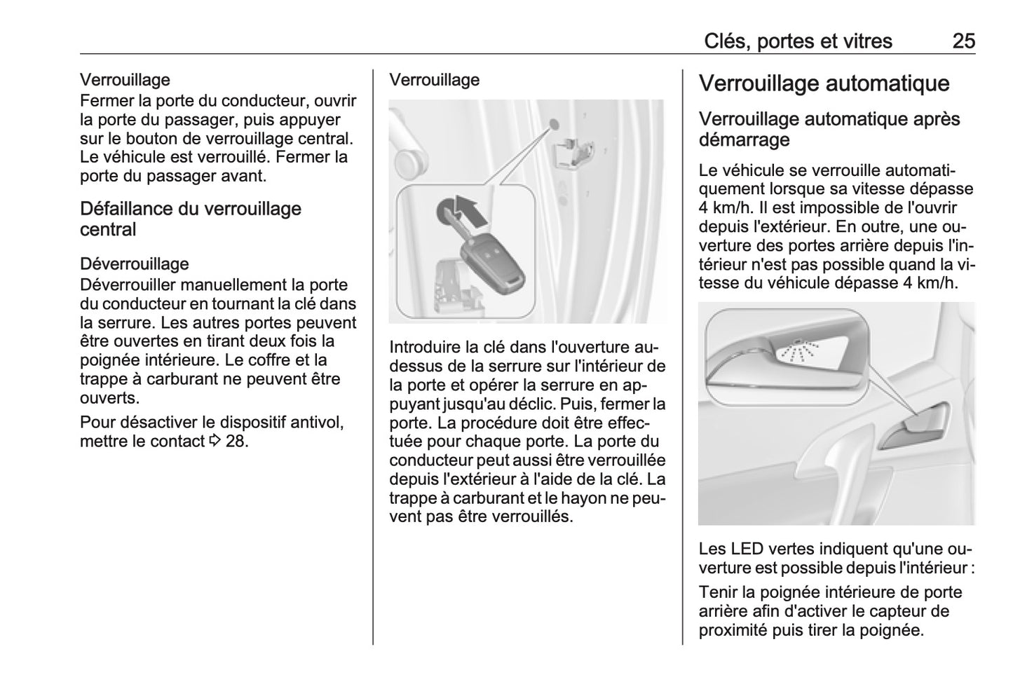 2016-2017 Opel Meriva Bedienungsanleitung | Französisch