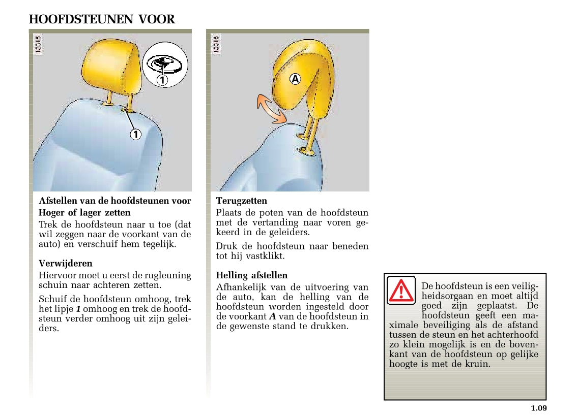 2002-2003 Renault Clio Gebruikershandleiding | Nederlands