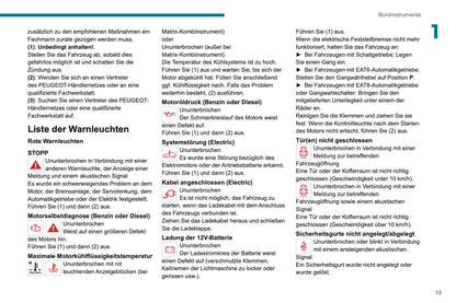 2019-2020 Peugeot 2008 / e-2008 Owner's Manual | German