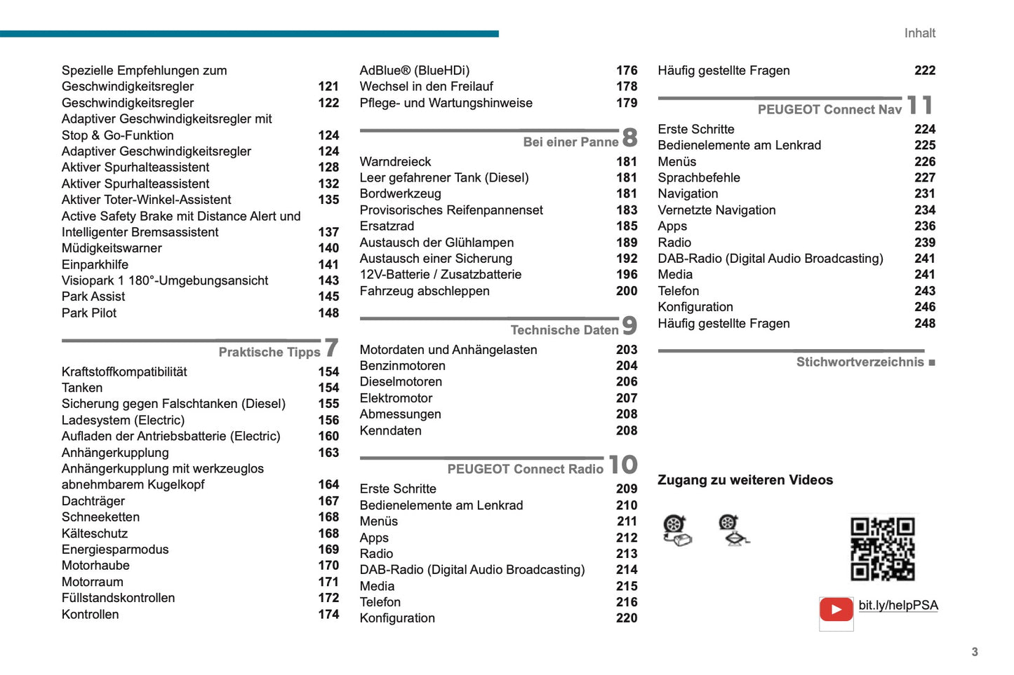 2019-2020 Peugeot 2008 / e-2008 Owner's Manual | German