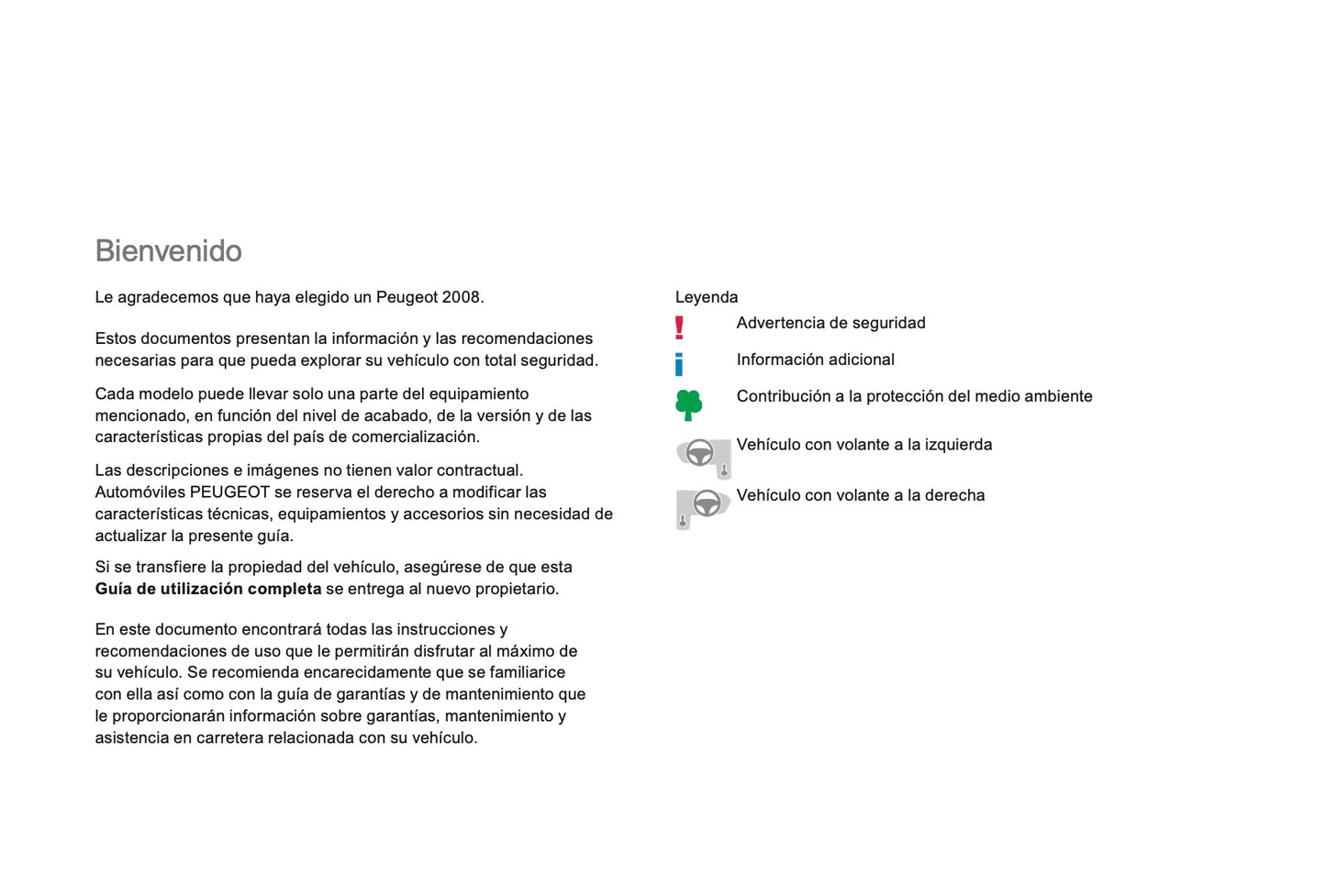 2018-2019 Peugeot 2008 Gebruikershandleiding | Spaans