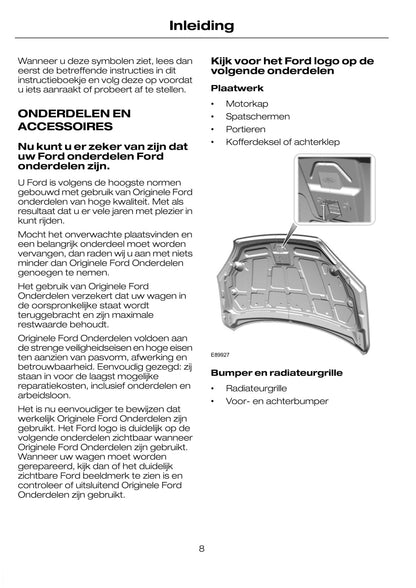 2008-2011 Ford Focus Gebruikershandleiding | Nederlands