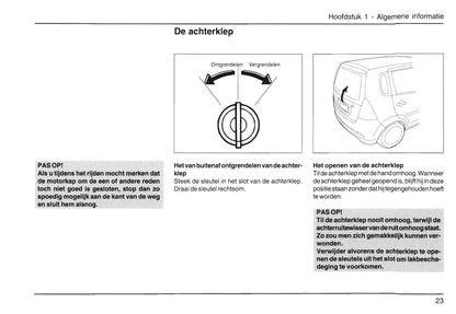 2001-2006 Daihatsu Young-RV Gebruikershandleiding | Nederlands
