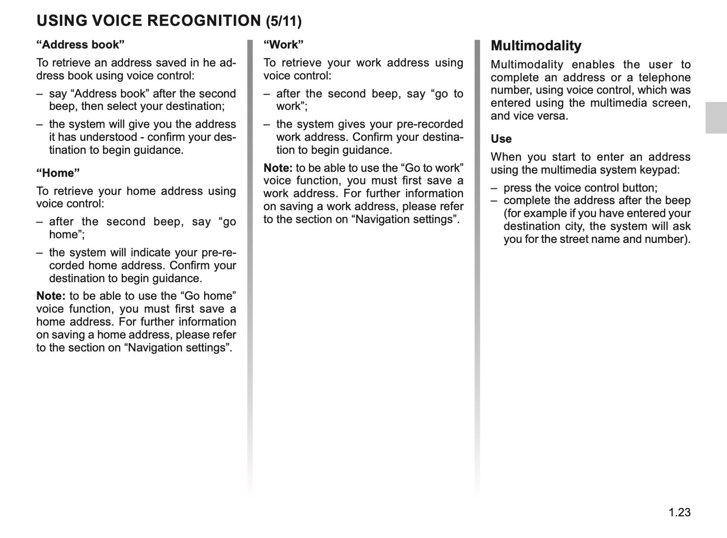 Renault R-Link 2 Infotainment Manual | English