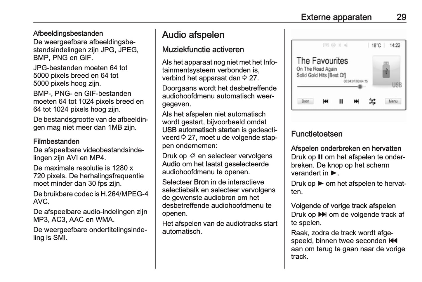 Opel Karl Infotainment System Handleiding 2017 - 2019