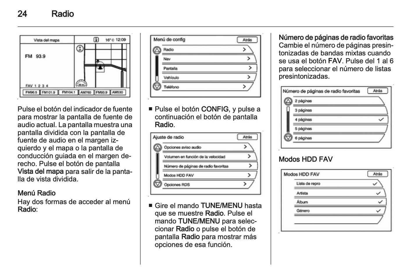 Opel Ampera Manual de infoentretenimiento 2011 - 2015