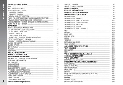 Alfa Romeo Connect Nav (+) Owner's Manual