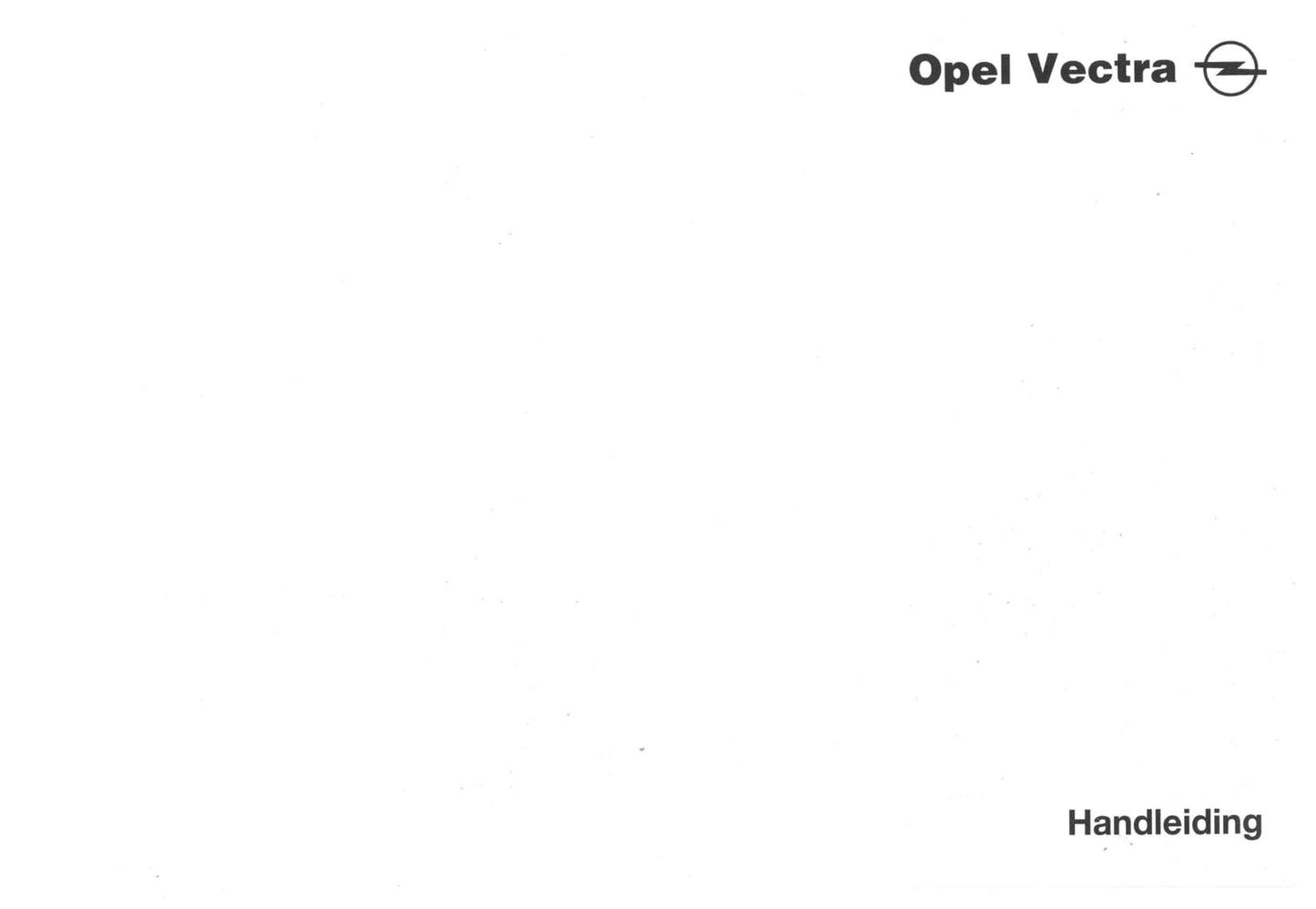 2002-2005 Opel Vectra Gebruikershandleiding | Nederlands