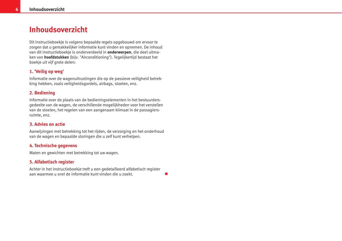 2006-2009 Seat Altea XL Gebruikershandleiding | Nederlands