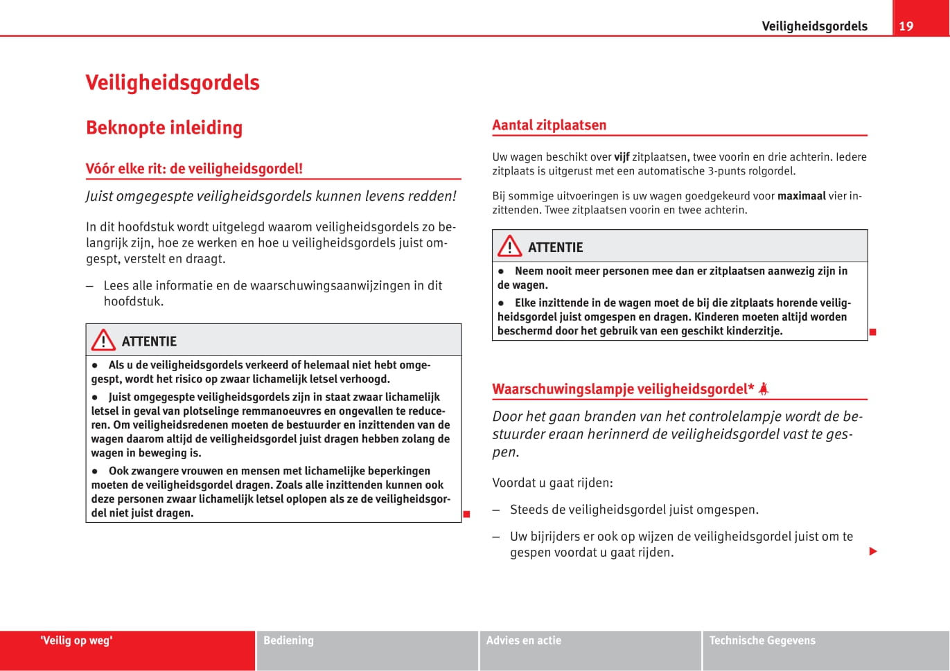 2006-2009 Seat Altea XL Gebruikershandleiding | Nederlands