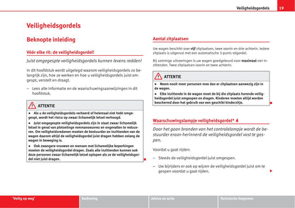 2006-2009 Seat Altea XL Gebruikershandleiding | Nederlands