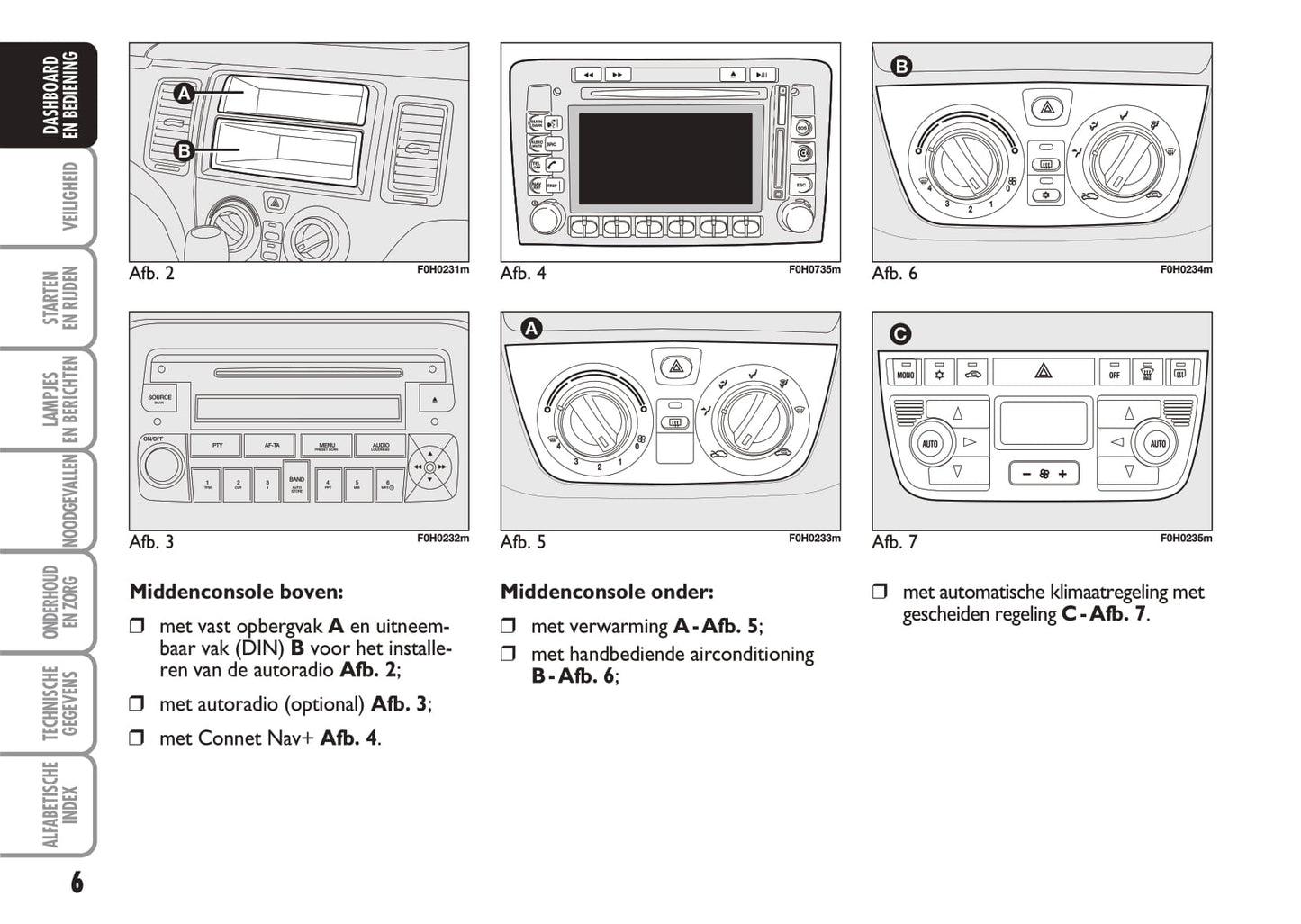 2003-2010 Fiat Idea Manuel du propriétaire | Néerlandais