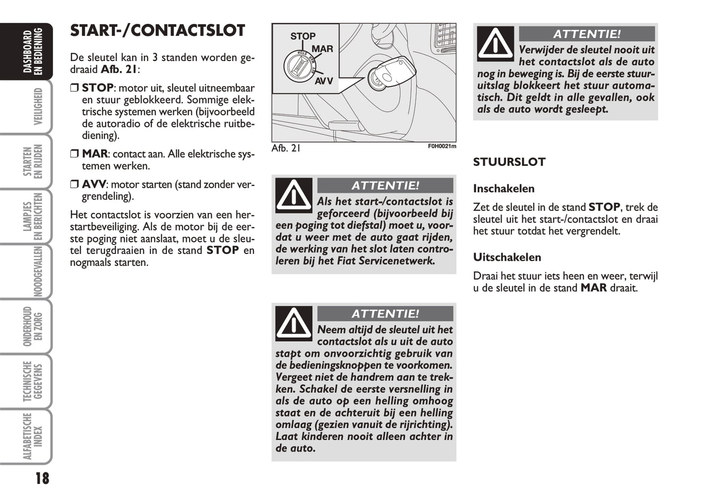 2005-2006 Fiat Idea Gebruikershandleiding | Nederlands