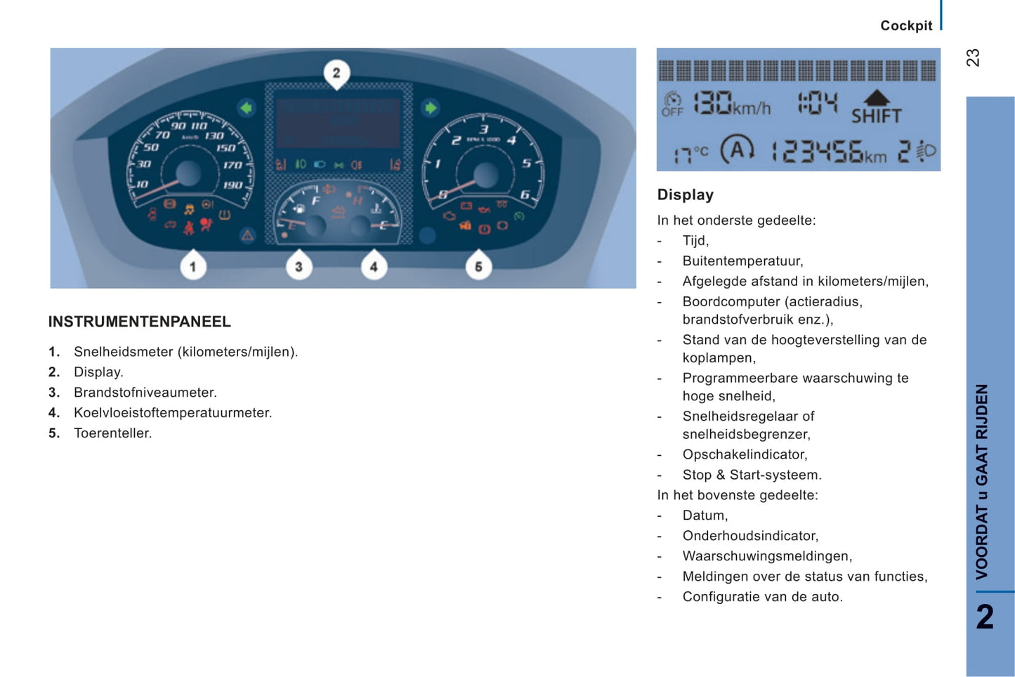 2014-2015 Peugeot Boxer Owner's Manual | Dutch