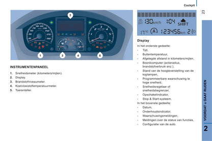 2014-2015 Peugeot Boxer Owner's Manual | Dutch