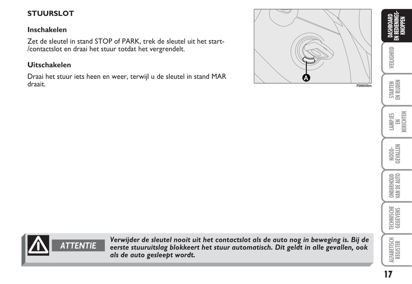 2003-2010 Fiat Punto Gebruikershandleiding | Nederlands