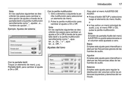 Opel Antara Manual de infoentretenimiento 2011 - 2015