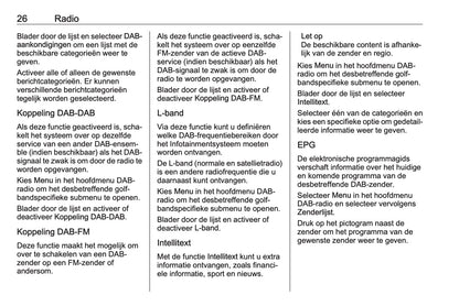 Opel Adam Infotainment System Handleiding 2017 - 2019