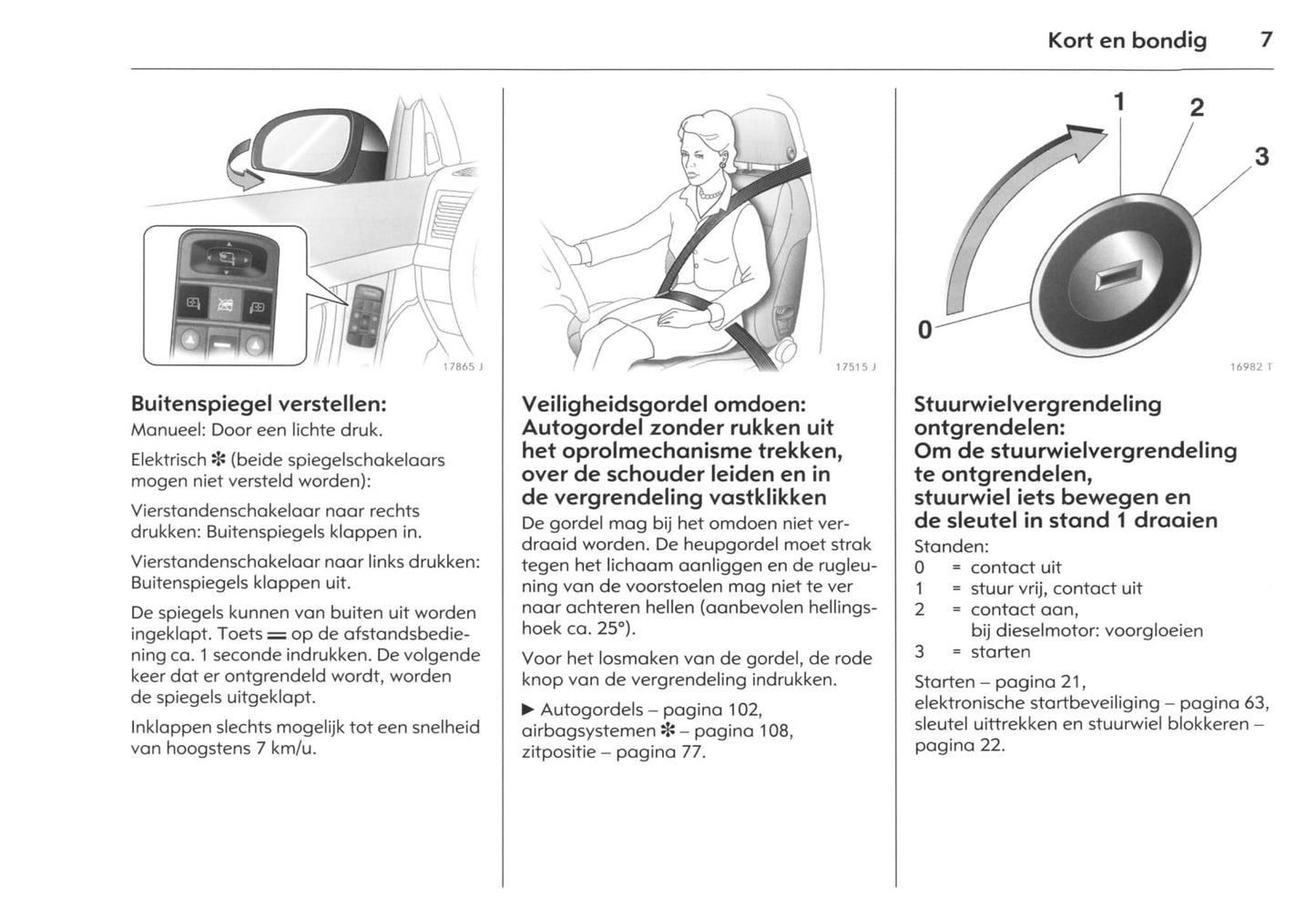 2005-2008 Opel Signum Gebruikershandleiding | Nederlands
