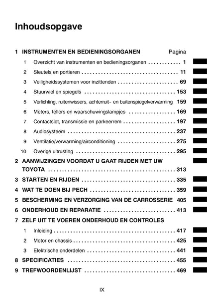 2011-2012 Toyota Yaris Gebruikershandleiding | Nederlands