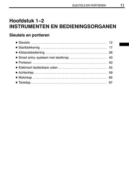 2011-2012 Toyota Yaris Gebruikershandleiding | Nederlands