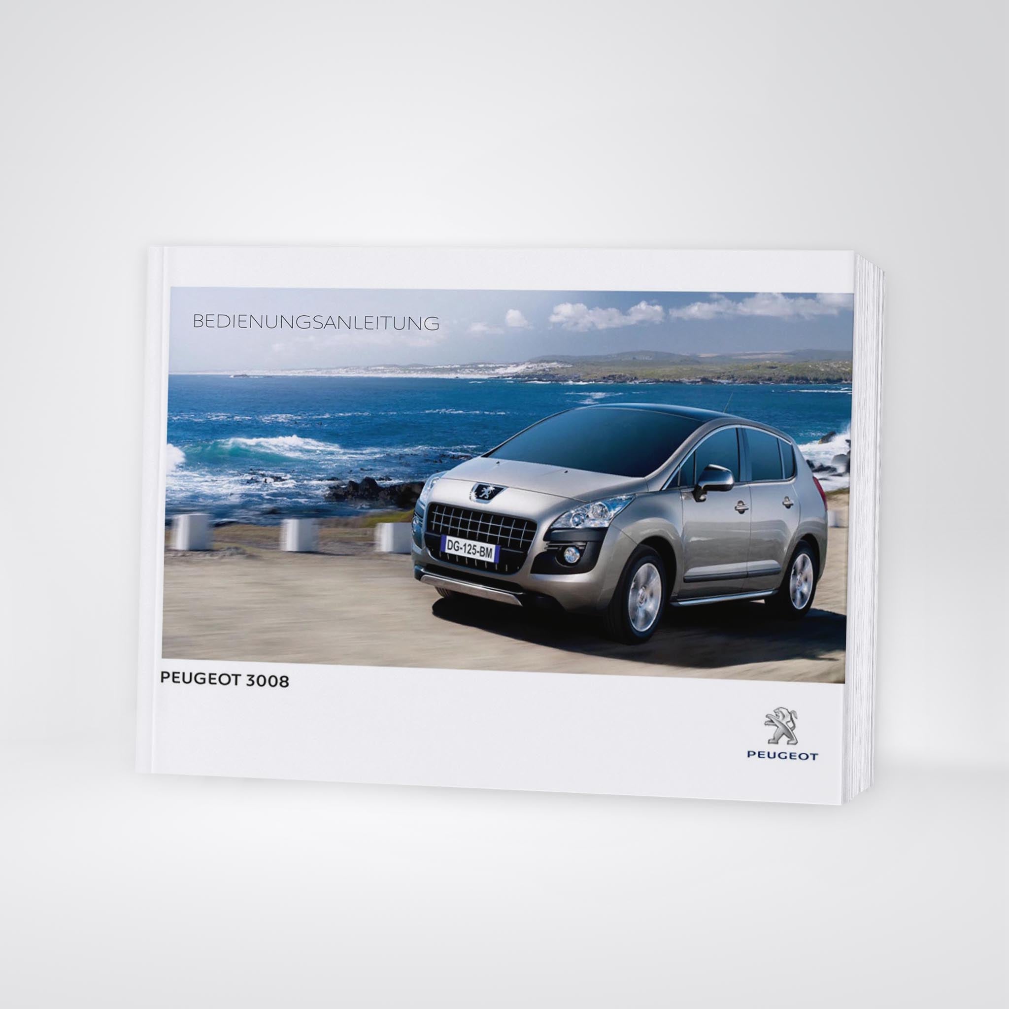 2012-2013 Peugeot 3008 Owner's Manual | German – Car Manuals